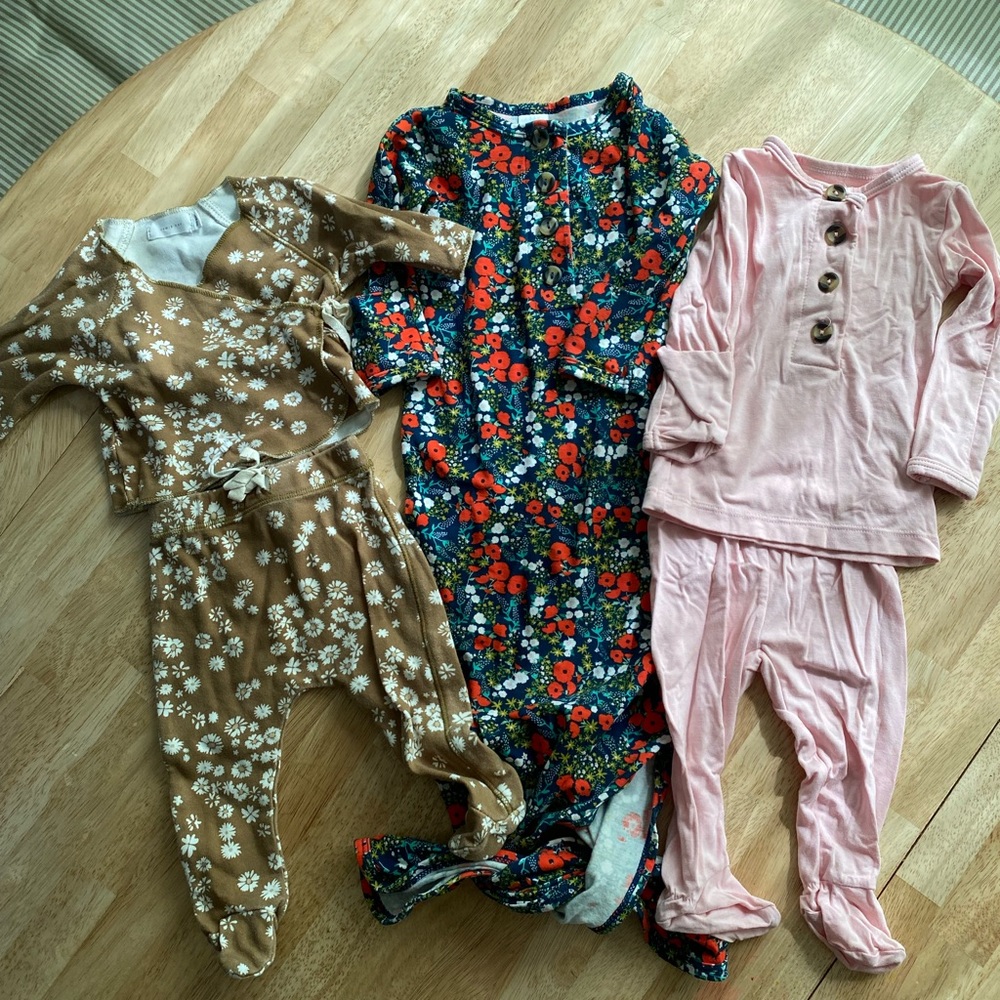 Newborn Sleeper lot- Lou Lou & Jamie Kay